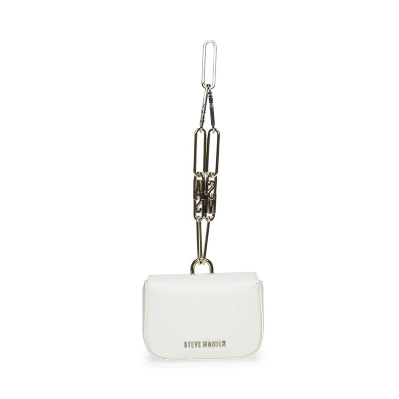 STEVE MADDEN Steve madden pulse women's white shoulder bag